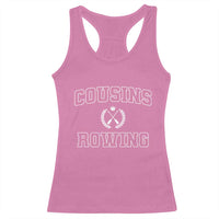 Cousins Rowing Racerback Tank Top Summer Romance Beach Vibes - Wonder Print Shop