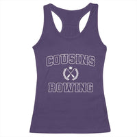 Cousins Rowing Racerback Tank Top Summer Romance Beach Vibes - Wonder Print Shop