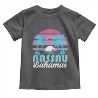 Vintage Nassau Toddler T Shirt Tropical Island Palm Trees Beach Bahamas Vacation - Wonder Print Shop
