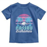 Vintage Nassau Toddler T Shirt Tropical Island Palm Trees Beach Bahamas Vacation - Wonder Print Shop