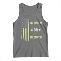 Social Justice Tank Top Support The Country You Live In American Flag - Wonder Print Shop