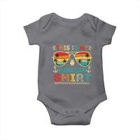 This Is My Hawaiian Baby Onesie Tropical Luau Costume Party Hawaii - Wonder Print Shop