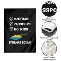 Bahamas Vacation Garden Flag Funny Tropical Island Summer Travel - Wonder Print Shop