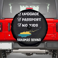Bahamas Vacation Spare Tire Cover Funny Tropical Island Summer Travel - Wonder Print Shop