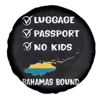 Bahamas Vacation Spare Tire Cover Funny Tropical Island Summer Travel - Wonder Print Shop