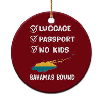 Bahamas Vacation Ceramic Ornament Funny Tropical Island Summer Travel - Wonder Print Shop