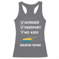 Bahamas Vacation Racerback Tank Top Funny Tropical Island Summer Travel - Wonder Print Shop