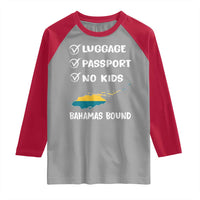 Bahamas Vacation Raglan Shirt Funny Tropical Island Summer Travel - Wonder Print Shop