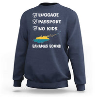 Bahamas Vacation Sweatshirt Funny Tropical Island Summer Travel - Wonder Print Shop