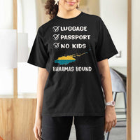 Bahamas Vacation T Shirt For Women Funny Tropical Island Summer Travel - Wonder Print Shop