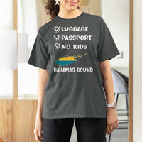 Bahamas Vacation T Shirt For Women Funny Tropical Island Summer Travel - Wonder Print Shop