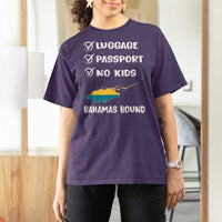 Bahamas Vacation T Shirt For Women Funny Tropical Island Summer Travel - Wonder Print Shop