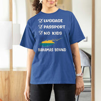 Bahamas Vacation T Shirt For Women Funny Tropical Island Summer Travel - Wonder Print Shop