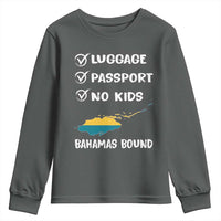 Bahamas Vacation Youth Sweatshirt Funny Tropical Island Summer Travel - Wonder Print Shop