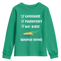 Bahamas Vacation Youth Sweatshirt Funny Tropical Island Summer Travel - Wonder Print Shop