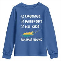 Bahamas Vacation Youth Sweatshirt Funny Tropical Island Summer Travel - Wonder Print Shop