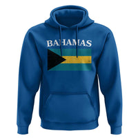 Bahamas Flag Hoodie Retro Vintage Bahamian Gifts - Wonder Print Shop