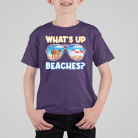 Bahamas Swimming Pigs T Shirt For Kid Pig Swim Caribbean Beach Summer Vacation - Wonder Print Shop