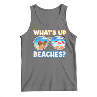Bahamas Swimming Pigs Tank Top Pig Swim Caribbean Beach Summer Vacation - Wonder Print Shop