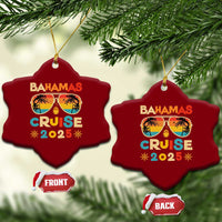Bahamas Cruise Ceramic Ornament Cruisin Together Matching Family Cruise 2025 - Wonder Print Shop