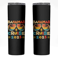 Bahamas Cruise Skinny Tumbler Cruisin Together Matching Family Cruise 2025 - Wonder Print Shop