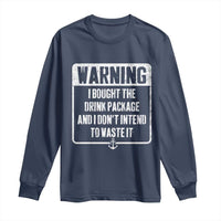 Funny Cruise Long Sleeve Shirt I Bought The Drink Package - Wonder Print Shop