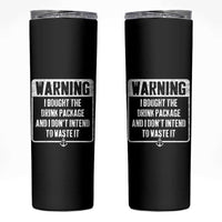 Funny Cruise Skinny Tumbler I Bought The Drink Package - Wonder Print Shop