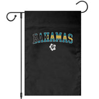 Bahamas Flag Garden Flag Caribbean Hibiscus Flower Beach Summer Vacation - Wonder Print Shop