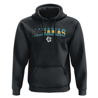 Bahamas Flag Hoodie Caribbean Hibiscus Flower Beach Summer Vacation - Wonder Print Shop