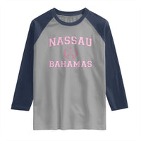 Nassau Souvenir Raglan Shirt Bahamas Rowing Summer Vacation Girls Trip - Wonder Print Shop