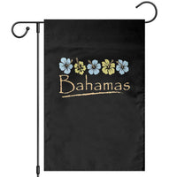 Bahamas Garden Flag Hibiscus Flower Summer Beachy Vacation - Wonder Print Shop