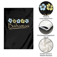 Bahamas Garden Flag Hibiscus Flower Summer Beachy Vacation - Wonder Print Shop