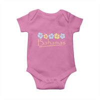 Bahamas Baby Onesie Hibiscus Flower Summer Beachy Vacation - Wonder Print Shop