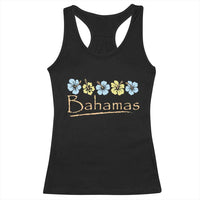 Bahamas Racerback Tank Top Hibiscus Flower Summer Beachy Vacation - Wonder Print Shop