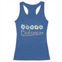 Bahamas Racerback Tank Top Hibiscus Flower Summer Beachy Vacation - Wonder Print Shop