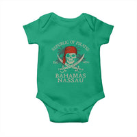 Republic Of Pirates Nassau Bahamas Baby Onesie Vintage Caribbean Summer Vacation - Wonder Print Shop