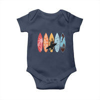 Surfboarder Baby Onesie Hawaii Wave Surfing Surfboard Lover Beach Surfer - Wonder Print Shop