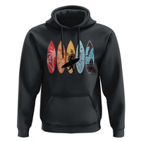 Surfboarder Hoodie Hawaii Wave Surfing Surfboard Lover Beach Surfer - Wonder Print Shop