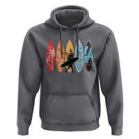 Surfboarder Hoodie Hawaii Wave Surfing Surfboard Lover Beach Surfer - Wonder Print Shop