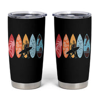 Surfboarder Tumbler Cup Hawaii Wave Surfing Surfboard Lover Beach Surfer - Wonder Print Shop