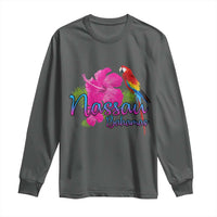 Nassau Souvenir Long Sleeve Shirt Caribbean Bahamas Beach Vacation - Wonder Print Shop