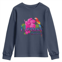 Nassau Souvenir Youth Sweatshirt Caribbean Bahamas Beach Vacation - Wonder Print Shop