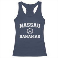 Nassau Souvenir Racerback Tank Top Bahamas Rowing Beach Summer Vacation - Wonder Print Shop