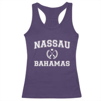 Nassau Souvenir Racerback Tank Top Bahamas Rowing Beach Summer Vacation - Wonder Print Shop