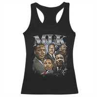 Martin Luther King Racerback Tank Top Black History Month Pride MLK Bootleg Rap Tee