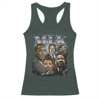 Martin Luther King Racerback Tank Top Black History Month Pride MLK Bootleg Rap Tee