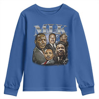 Martin Luther King Youth Sweatshirt Black History Month Pride MLK Bootleg Rap Tee