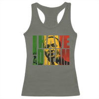Martin Luther King Racerback Tank Top Black History Month MLK I Have A Dream