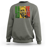 Martin Luther King Sweatshirt Black History Month MLK I Have A Dream
