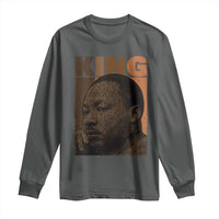 Martin Luther King Long Sleeve Shirt Black History Month MLK Melanin African American